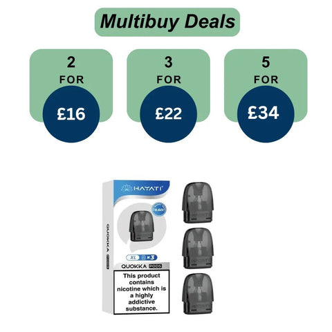 Shop Hayati Quokka Replacement Pods - 3 Pack - Hayati Quokka Replacement Pods - 3 Pack - Vape Blaze