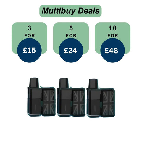 Shop Hayati Rubik 7000 Replacement Pods - Hayati Rubik 7000 Replacement Pods - Vape Blaze