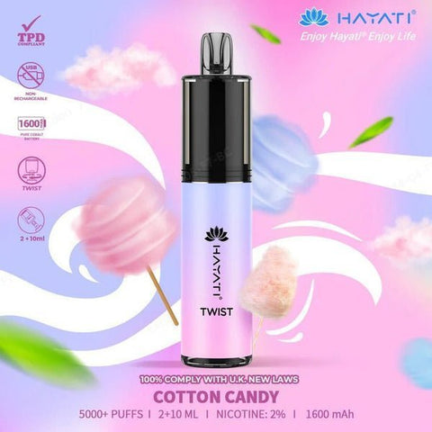 Shop Hayati Twist 5000 Disposable Vape pack of 5 - Shop Hayati Twist 5000 Disposable Vape - Hayati Twist 5000 Disposable Vape - Vape Blaze - Vape Blaze
