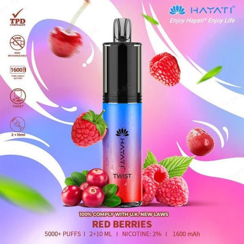 Shop Hayati Twist 5000 Disposable Vape pack of 5 - Shop Hayati Twist 5000 Disposable Vape - Hayati Twist 5000 Disposable Vape - Vape Blaze - Vape Blaze
