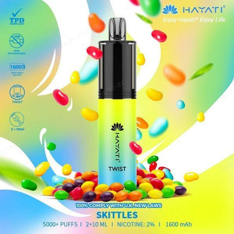 Shop Hayati Twist 5000 Disposable Vape pack of 5 - Shop Hayati Twist 5000 Disposable Vape - Hayati Twist 5000 Disposable Vape - Vape Blaze - Vape Blaze