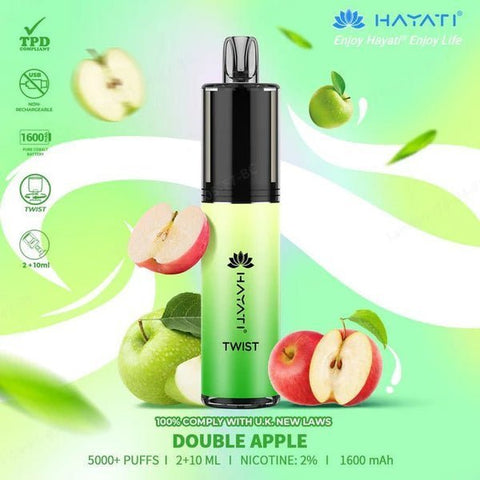Shop Hayati Twist 5000 Disposable Vape pack of 5 - Shop Hayati Twist 5000 Disposable Vape - Hayati Twist 5000 Disposable Vape - Vape Blaze - Vape Blaze