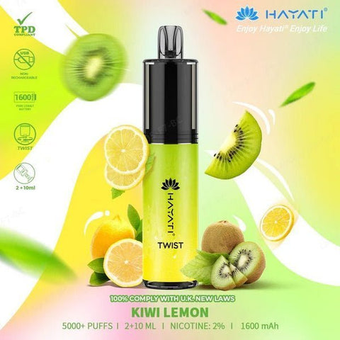 Shop Hayati Twist 5000 Disposable Vape pack of 5 - Shop Hayati Twist 5000 Disposable Vape - Hayati Twist 5000 Disposable Vape - Vape Blaze - Vape Blaze