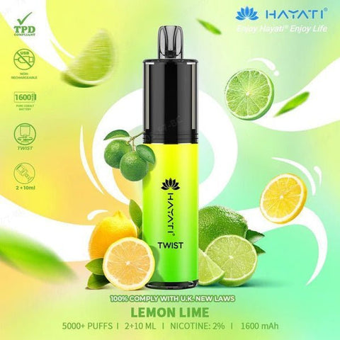 Shop Hayati Twist 5000 Disposable Vape pack of 5 - Shop Hayati Twist 5000 Disposable Vape - Hayati Twist 5000 Disposable Vape - Vape Blaze - Vape Blaze