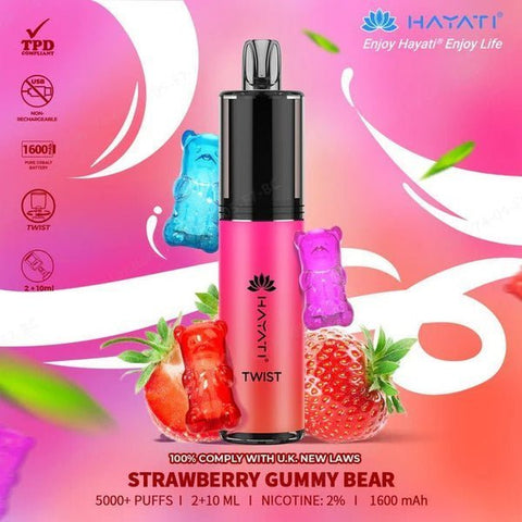 Shop Hayati Twist 5000 Disposable Vape pack of 5 - Shop Hayati Twist 5000 Disposable Vape - Hayati Twist 5000 Disposable Vape - Vape Blaze - Vape Blaze