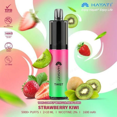 Shop Hayati Twist 5000 Disposable Vape pack of 5 - Shop Hayati Twist 5000 Disposable Vape - Hayati Twist 5000 Disposable Vape - Vape Blaze - Vape Blaze