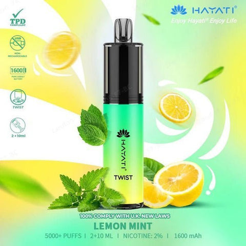 Shop Hayati Twist 5000 Disposable Vape pack of 5 - Shop Hayati Twist 5000 Disposable Vape - Hayati Twist 5000 Disposable Vape - Vape Blaze - Vape Blaze