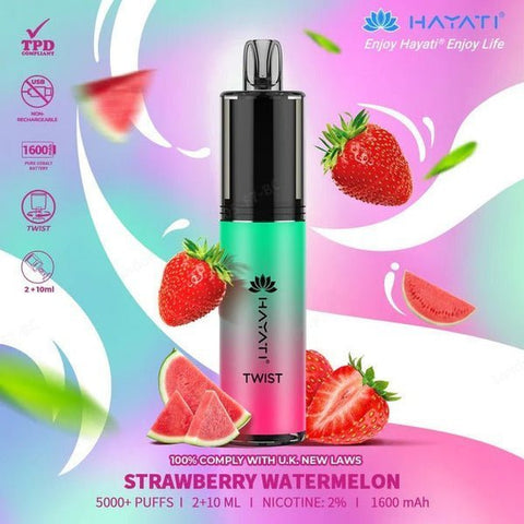 Shop Hayati Twist 5000 Disposable Vape pack of 5 - Shop Hayati Twist 5000 Disposable Vape - Hayati Twist 5000 Disposable Vape - Vape Blaze - Vape Blaze