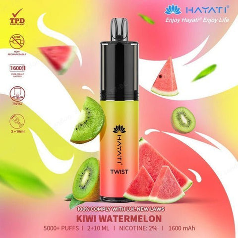 Shop Hayati Twist 5000 Disposable Vape pack of 5 - Shop Hayati Twist 5000 Disposable Vape - Hayati Twist 5000 Disposable Vape - Vape Blaze - Vape Blaze