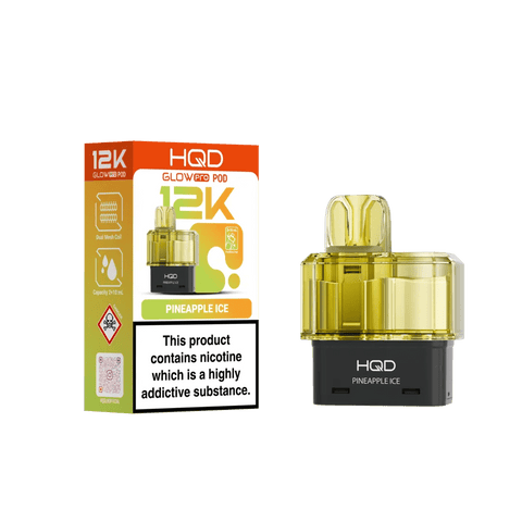 Shop HQD Glow AIR 12K Prefilled Pods - HQD Glow AIR 12K Prefilled Pods - Vape Blaze