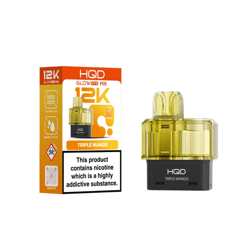Shop HQD Glow AIR 12K Prefilled Pods - HQD Glow AIR 12K Prefilled Pods - Vape Blaze