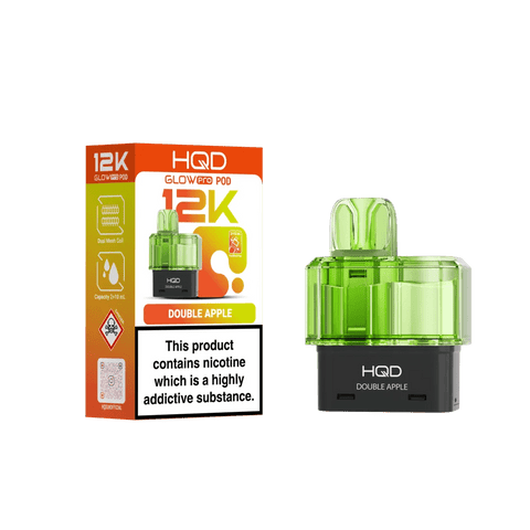 Shop HQD Glow AIR 12K Prefilled Pods - HQD Glow AIR 12K Prefilled Pods - Vape Blaze
