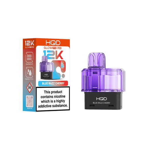 Shop HQD Glow AIR 12K Prefilled Pods - HQD Glow AIR 12K Prefilled Pods - Vape Blaze
