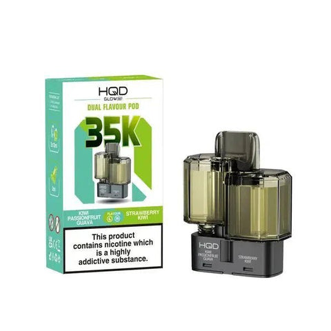 Shop HQD Glow Air 35K Prefilled Pods - HQD Glow Air 35K Prefilled Pods Simbavapes - Vape Blaze