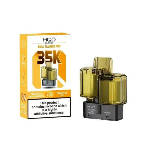 Shop HQD Glow Air 35K Prefilled Pods - HQD Glow Air 35K Prefilled Pods Simbavapes - Vape Blaze