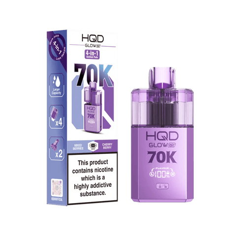 Shop HQD Glow Air 70K Prefilled Vape - HQD Glow Air 70K Prefilled Vape Simbavapes - Vape Blaze