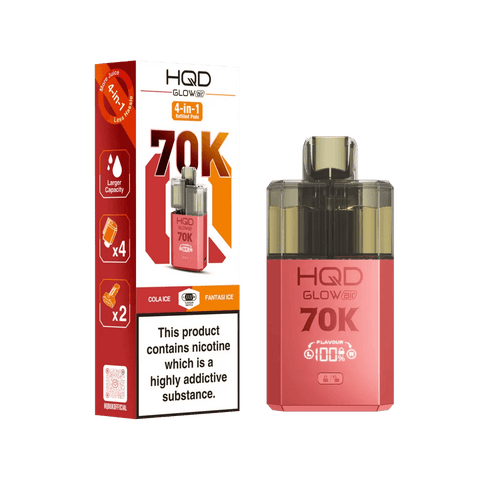 Shop HQD Glow Air 70K Prefilled Vape - HQD Glow Air 70K Prefilled Vape Simbavapes - Vape Blaze