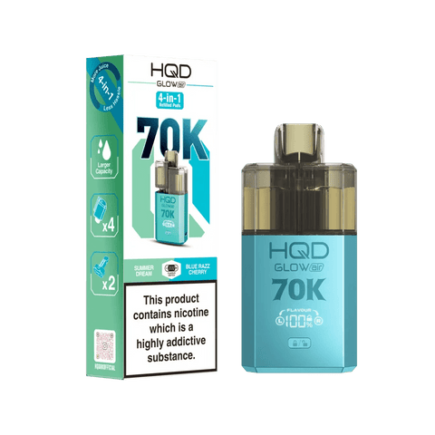 Shop HQD Glow Air 70K Prefilled Vape - HQD Glow Air 70K Prefilled Vape Simbavapes - Vape Blaze