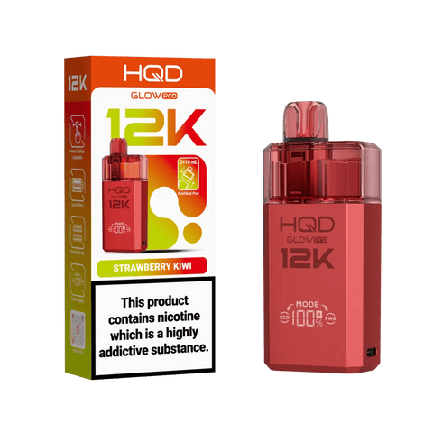 Shop HQD Glow Pro 12k Prefiiled Kit - HQD Glow Pro 12k Prefiiled Kit - Vape Blaze