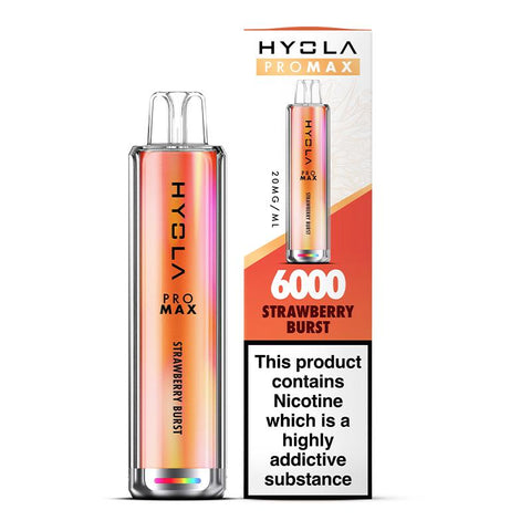 Shop Hyola Pro Max 6000 Disposable Vape Box of 10 - Hyola Pro Max 6000 Disposable Vape Box of 10 - Mcr Vape Distro - Vape Blaze