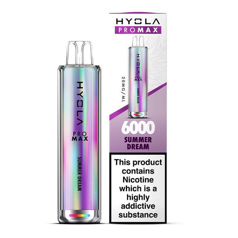 Shop Hyola Pro Max 6000 Disposable Vape Box of 10 - Hyola Pro Max 6000 Disposable Vape Box of 10 - Mcr Vape Distro - Vape Blaze