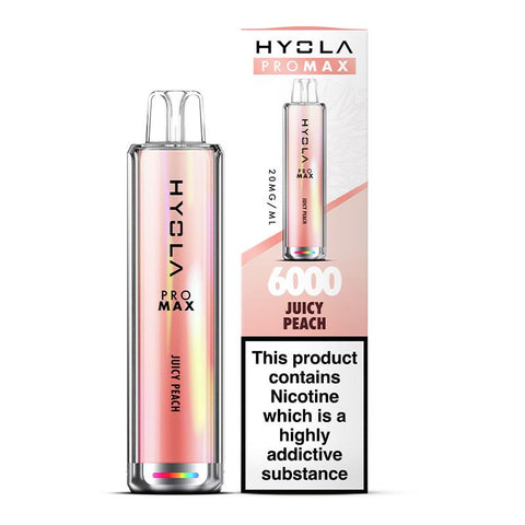 Shop Hyola Pro Max 6000 Disposable Vape Box of 10 - Hyola Pro Max 6000 Disposable Vape Box of 10 - Mcr Vape Distro - Vape Blaze