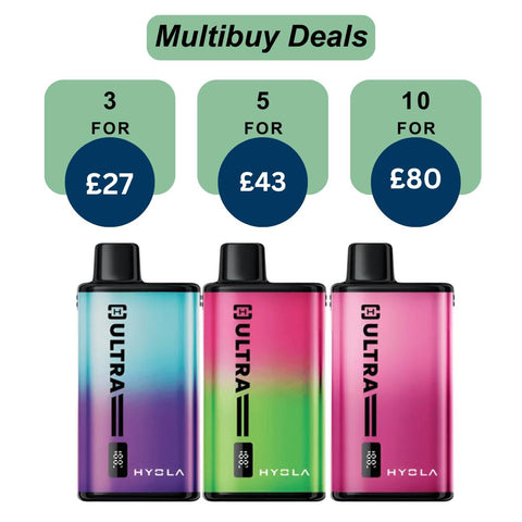 Shop Hyola Ultra 30k Prefilled Pod Vape Kit - £9.99 or 3 for £27 - Hyola Ultra 30k Prefilled Pod Vape Kit - £9.99 or 3 for £27 - Vape Blaze