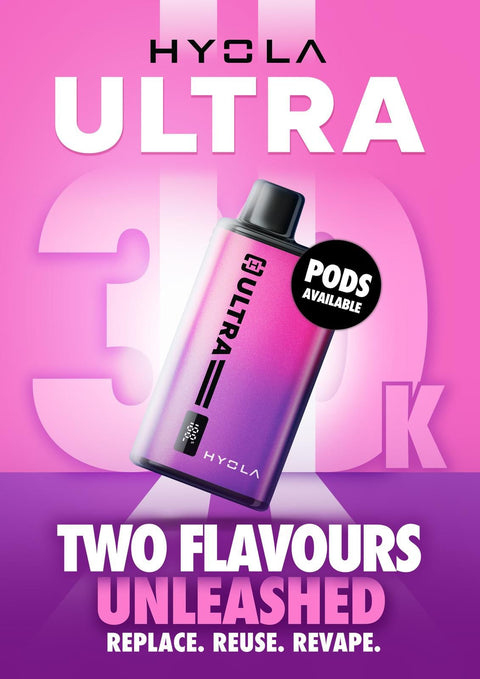 Shop Hyola Ultra 30k Prefilled Pod Vape Kit - Hyola Ultra 30k Prefilled Pod Vape Kit - Vape Blaze