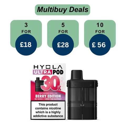Shop Hyola Ultra 30k Prefilled Pods - Hyola Ultra 30k Prefilled Pods - Vape Blaze