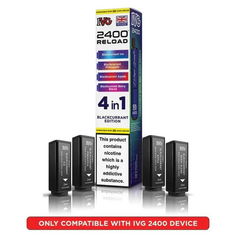 Shop IVG 2400 Reload 4IN1 Prefilled Pods - IVG 2400 Reload 4IN1 Prefilled Pods - Vape Blaze