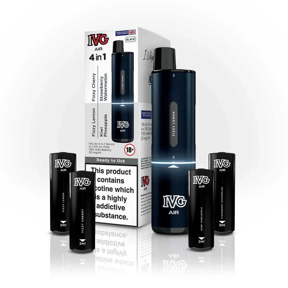 vape 2400 puffs IVG Air 4-in-1 2400 Puffs Box of 5 – Vape Blaze