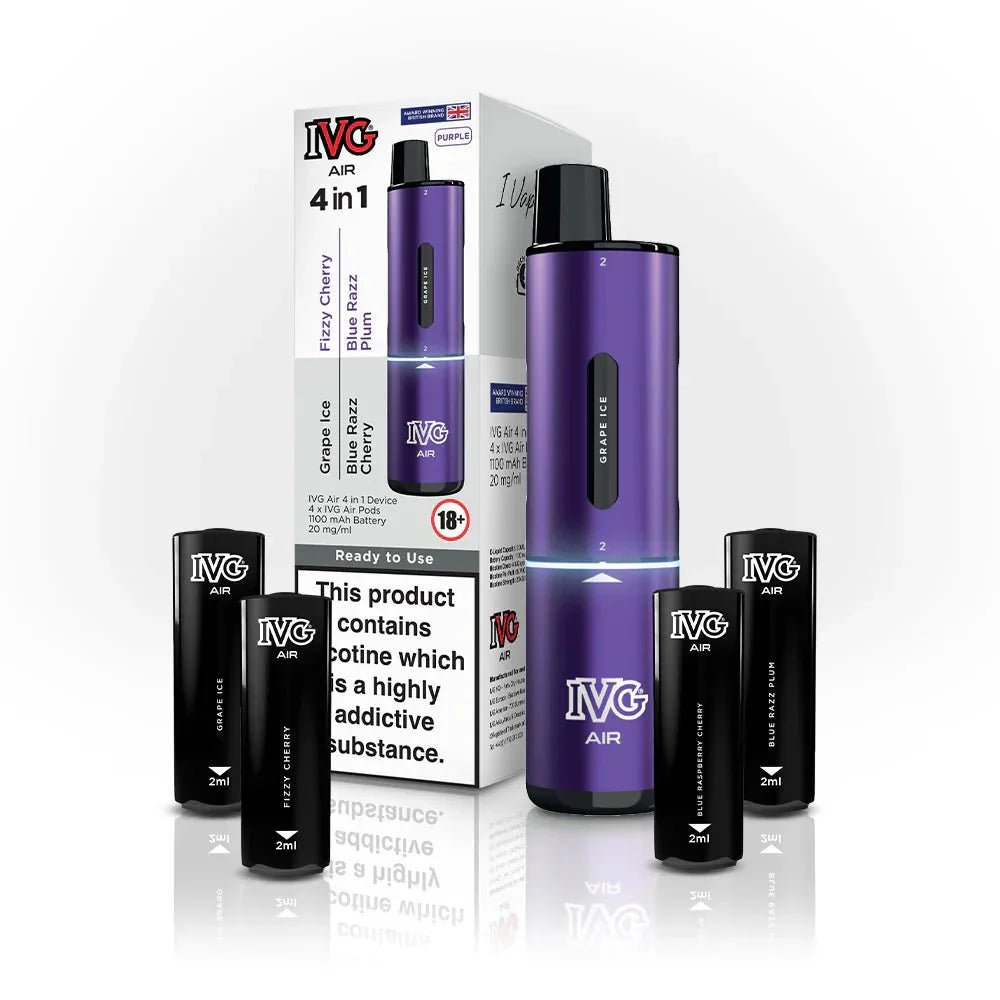 IVG Air 4-in-1 2400 Puffs Box of 5 – Vape Blaze