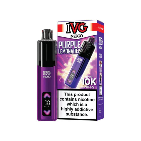 Shop IVG Nexio 10K Prefilled Pod Vape Kit - IVG Nexio 10K Prefilled Pod Vape Kit - Vape Blaze