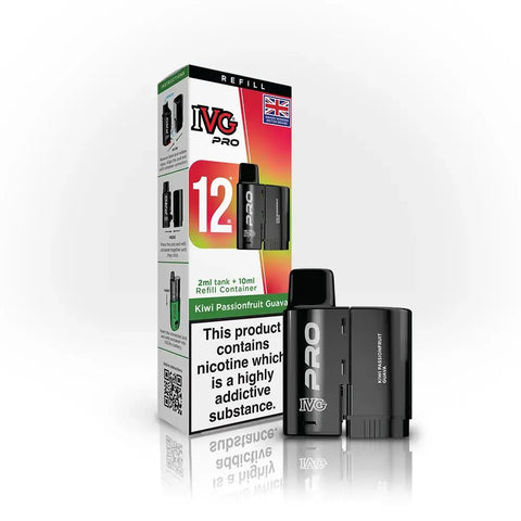 Shop IVG Pro 12 Prefilled Pods - Box of 5 - IVG Pro 12 Prefilled Pods - Box of 5 - Vape Blaze