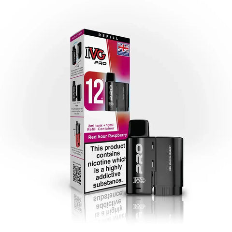 Shop IVG Pro 12 Prefilled Pods - Box of 5 - IVG Pro 12 Prefilled Pods - Box of 5 - Vape Blaze