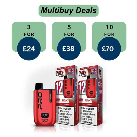 Shop IVG Pro 12 Prefilled Vape Kit - IVG Pro 12 Prefilled Vape Kit - Vape Blaze
