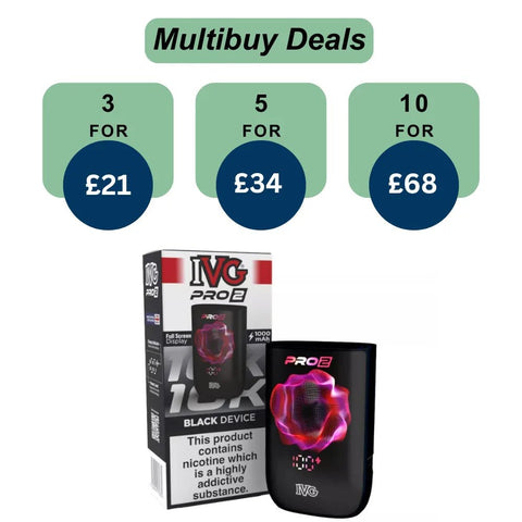 Shop IVG Pro 2 Pod Kit Device 1000mAh - IVG Pro 2 Pod Kit Device 1000mAh - Vape Blaze
