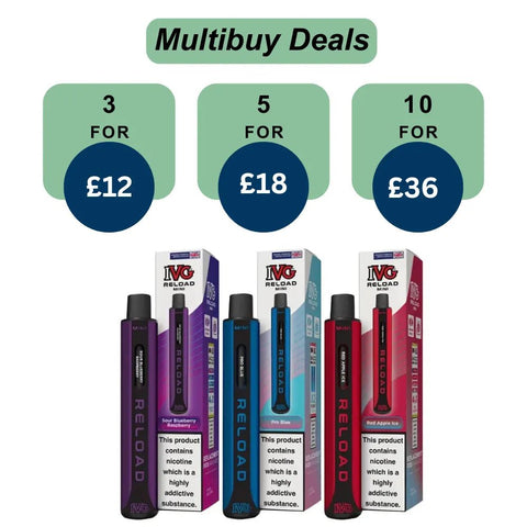 Shop IVG Reload Mini Prefilled Pod Kit - IVG Reload Mini Prefilled Pod Kit - Vape Blaze