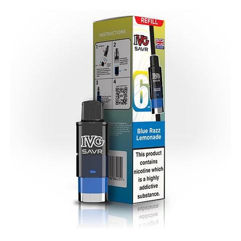 Shop IVG SAVR Prefilled Pods + Refill Containers - IVG SAVR Prefilled Pods + Refill Containers - Vape Blaze
