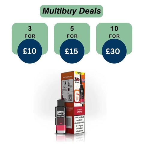 Shop IVG SAVR Prefilled Pods + Refill Containers - IVG SAVR Prefilled Pods + Refill Containers - Vape Blaze