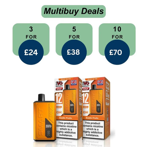 Shop IVG Smart Max 10K Prefilled Pod Kit - IVG Smart Max 10K Prefilled Pod Kit - Vape Blaze