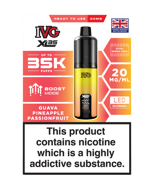 Shop IVG XL 35K Prefilled Pod Vape - IVG XL 35K Prefilled Pod Vape Simbavapes - Vape Blaze