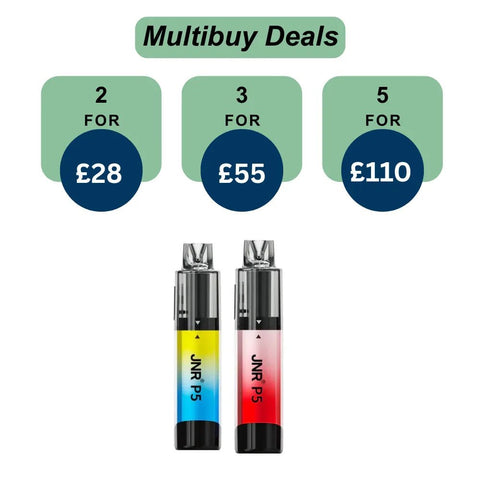 Shop JNR P5 GlassRock 100K Prefilled Pod Vape Kit - JNR P5 GlassRock 100K Prefilled Pod Vape Kit - Vape Blaze