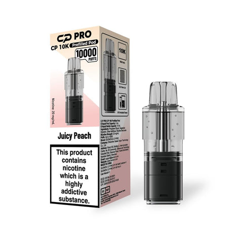 Shop Juicy Peach - CP Pro CP10k Prefilled Pods - Juicy Peach - CP Pro CP10k Prefilled Pods - Vape Blaze