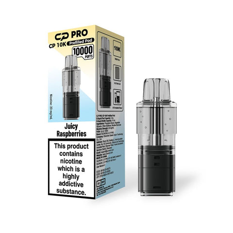 Shop Juicy Raspberries - CP Pro CP10k Prefilled Pods - Juicy Raspberries - CP Pro CP10k Prefilled Pods - Vape Blaze