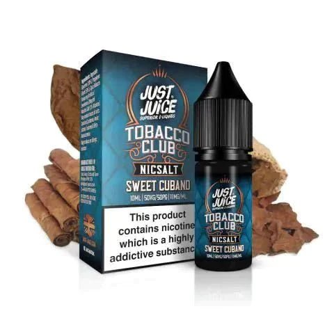 Shop Just Juice Tobacco Club Nic Salt Box of 5 - Just Juice Tobacco Club Nic Salt Box of 5 - Vape Blaze