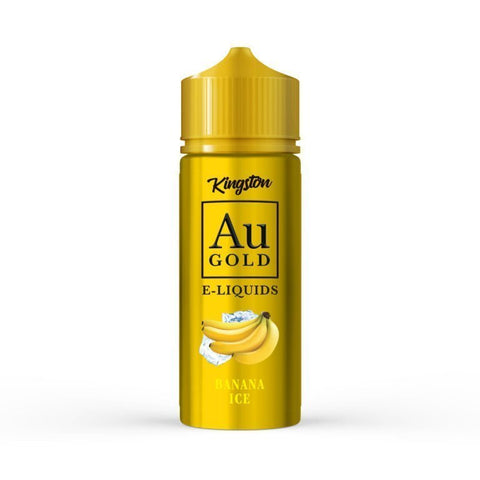 Shop Kingston AU Gold 100ml E - liquid Shortfill - Kingston AU Gold 100ml E - liquid Shortfill - Vape Blaze