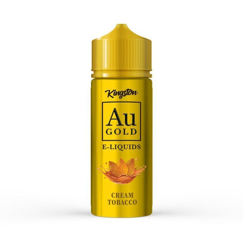 Shop Kingston AU Gold 100ml E - liquid Shortfill - Kingston AU Gold 100ml E - liquid Shortfill - Vape Blaze