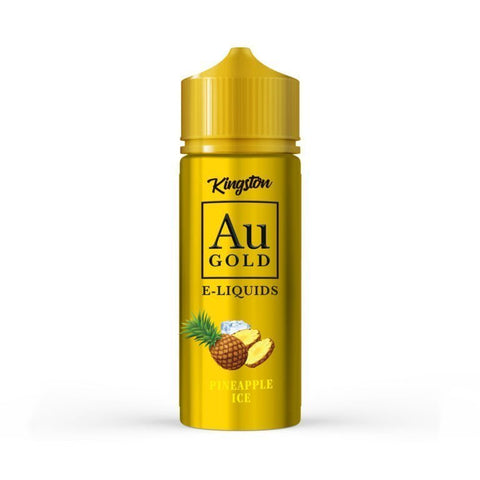 Shop Kingston AU Gold 100ml E - liquid Shortfill - Kingston AU Gold 100ml E - liquid Shortfill - Vape Blaze