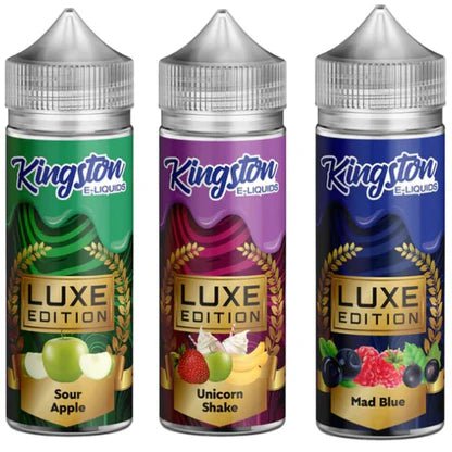 Shop Kingston Luxe Edition 100ML E - Liquid Shortfill - Kingston Luxe Edition 100ML E - Liquid Shortfill - Vape Blaze